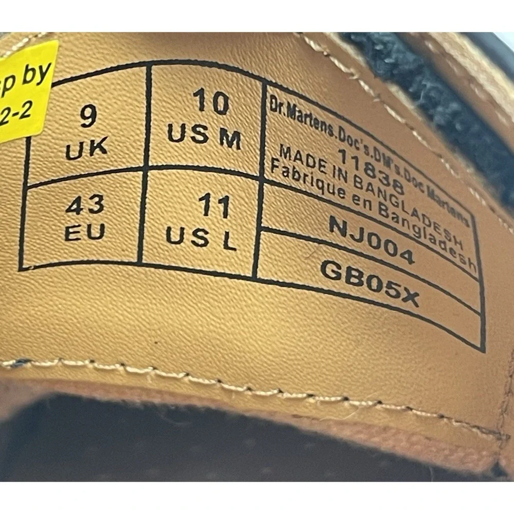 Dr. Martens size mens